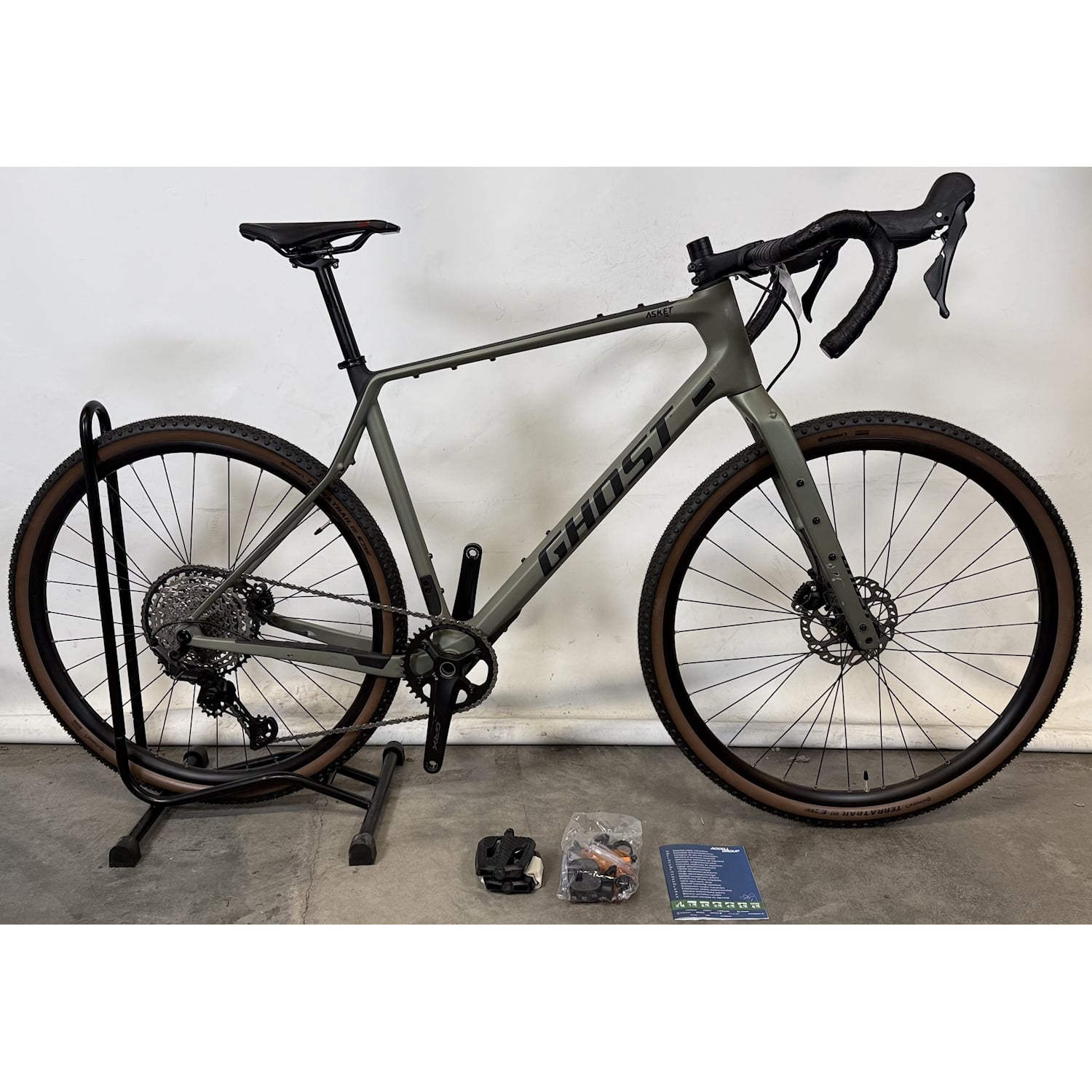 Ghost Asket CF PRO Pearl Light Green L (53 cm) Recycle - Elcykel-Recycle - Gravel Elcykel-RecycleRecycle Elcykel Recycle Gravel Elcykel Recycle