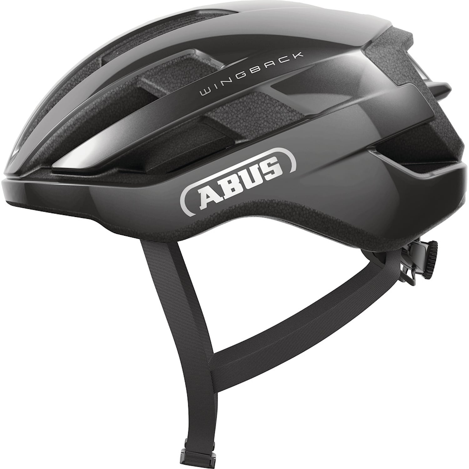 Abus Hjälm WingBack M (54-58 cm) Mörkgrå Cykeltillbehör - Hjälmar - PendlingCykeltillbehör Hjälmar Pendling
