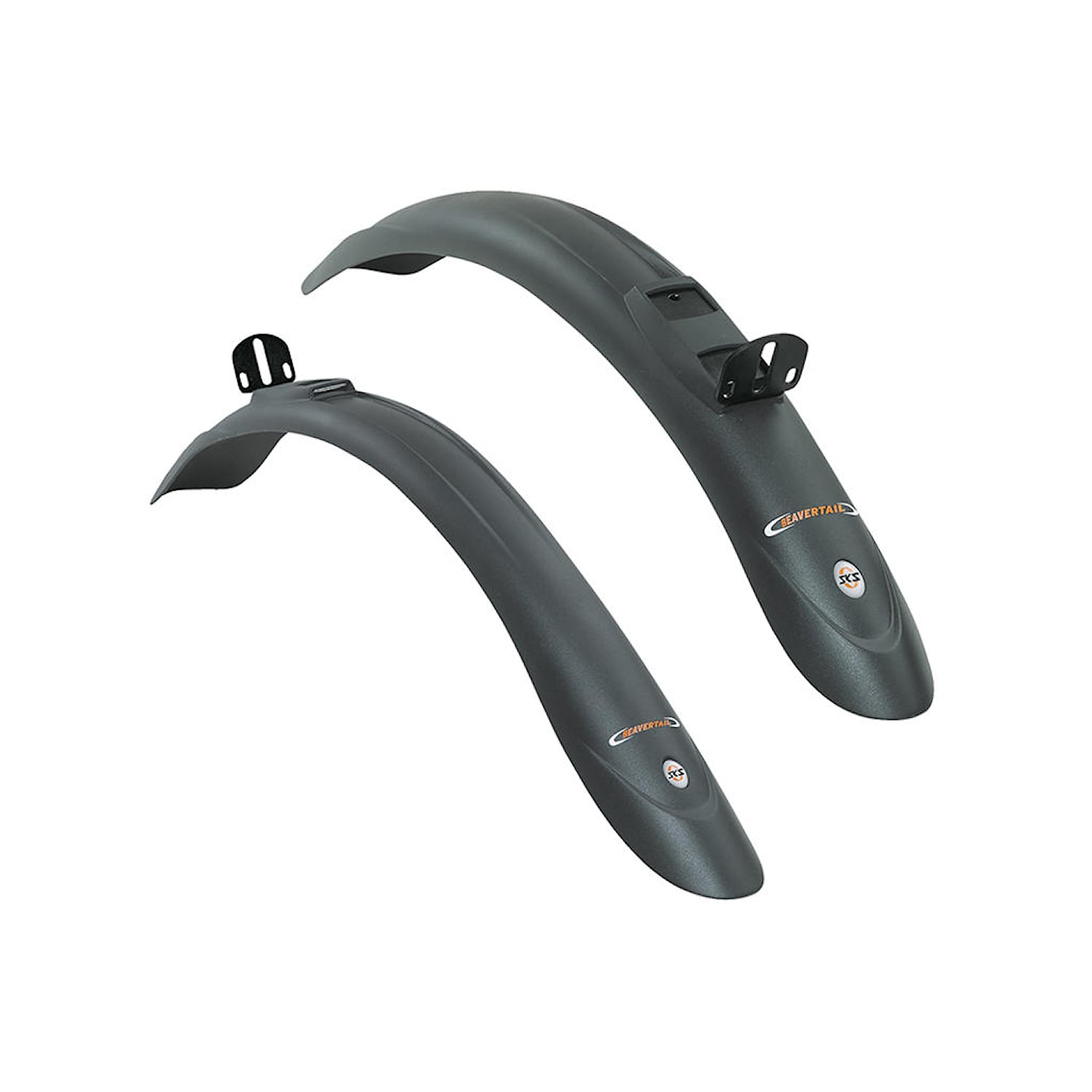 SKS Skärmset Fram/Bak Beavertail Set MTB 26"-28" Svart Cykeldelar - Stänkskärmar - ParCykeldelar Stänkskärmar Par