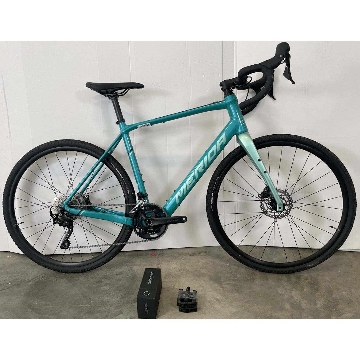 Merida eSilex 400 Teal/Black L/53 Blå Recycle - Elcykel-Recycle - Gravel Elcykel-RecycleRecycle Elcykel Recycle Gravel Elcykel Recycle