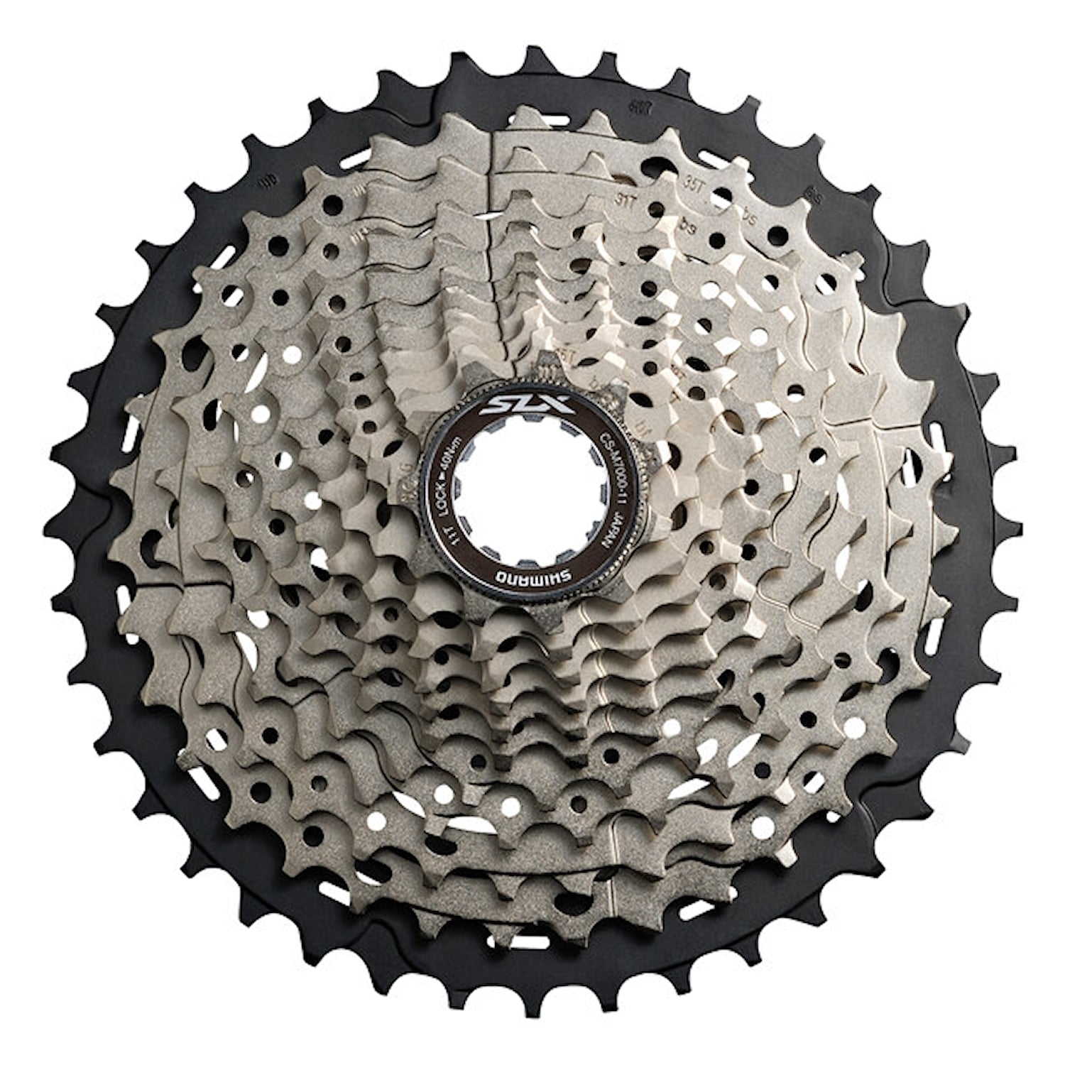 Shimano Kassett 11-Speed 11-46 CS-M7000 SLX Silver Cykeldelar - Kassetter & bakdrev - KassetterCykeldelar Kassetter & bakdrev Kassetter