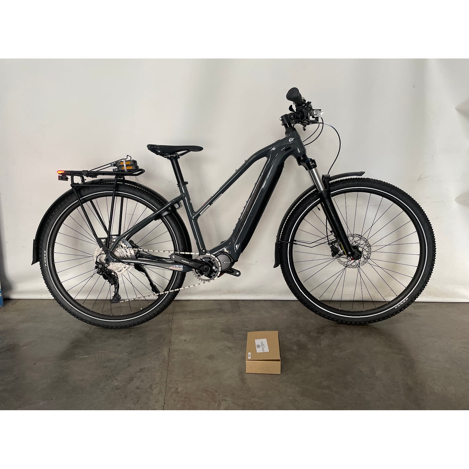 Merida eBig.Tour 475 EQ Grey/Black M Recycle - Elcykel-Recycle - Hybrid Elcykel-RecycleRecycle Elcykel Recycle Hybrid Elcykel Recycle