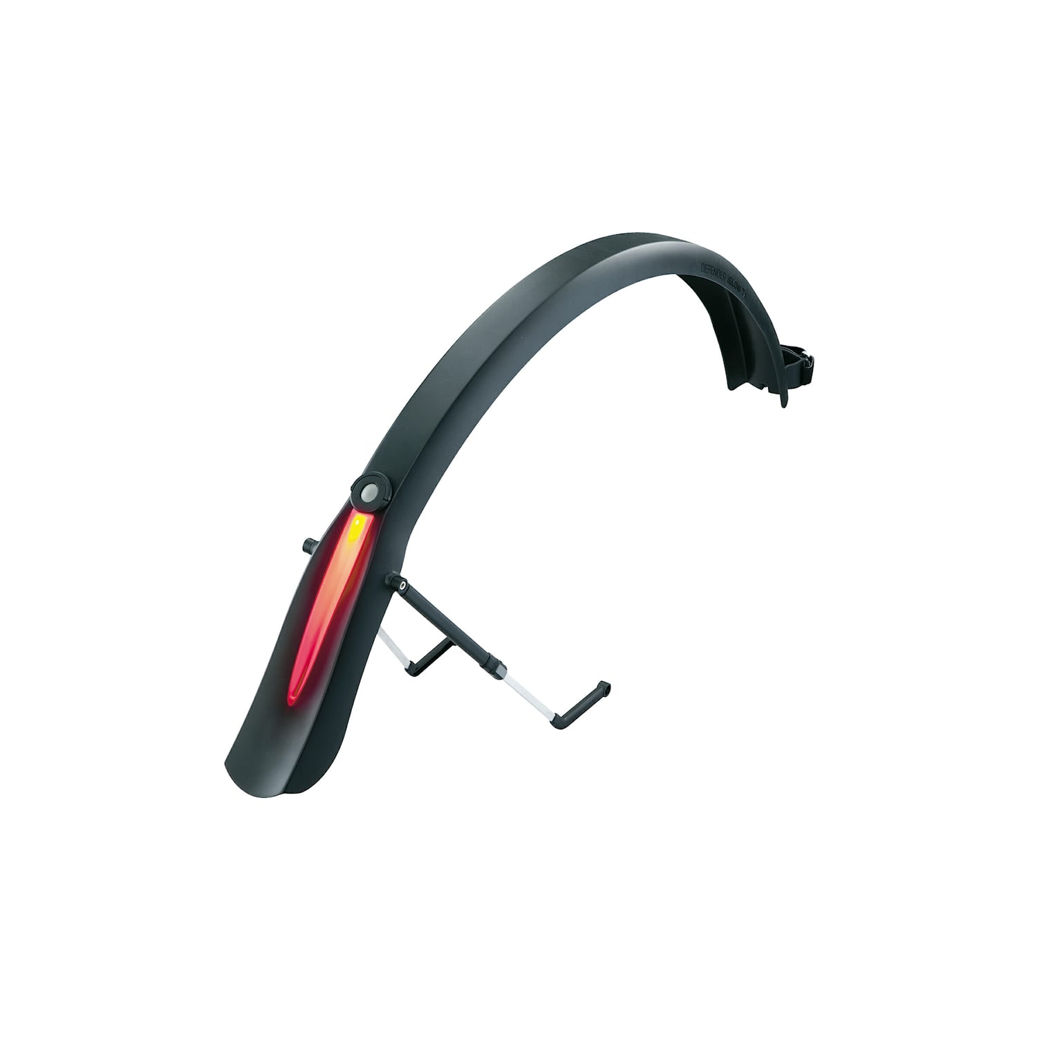Topeak DeFender Iglow TX 28" Bakskärm Svart Cykeldelar - Stänkskärmar - BakskärmCykeldelar Stänkskärmar Bakskärm