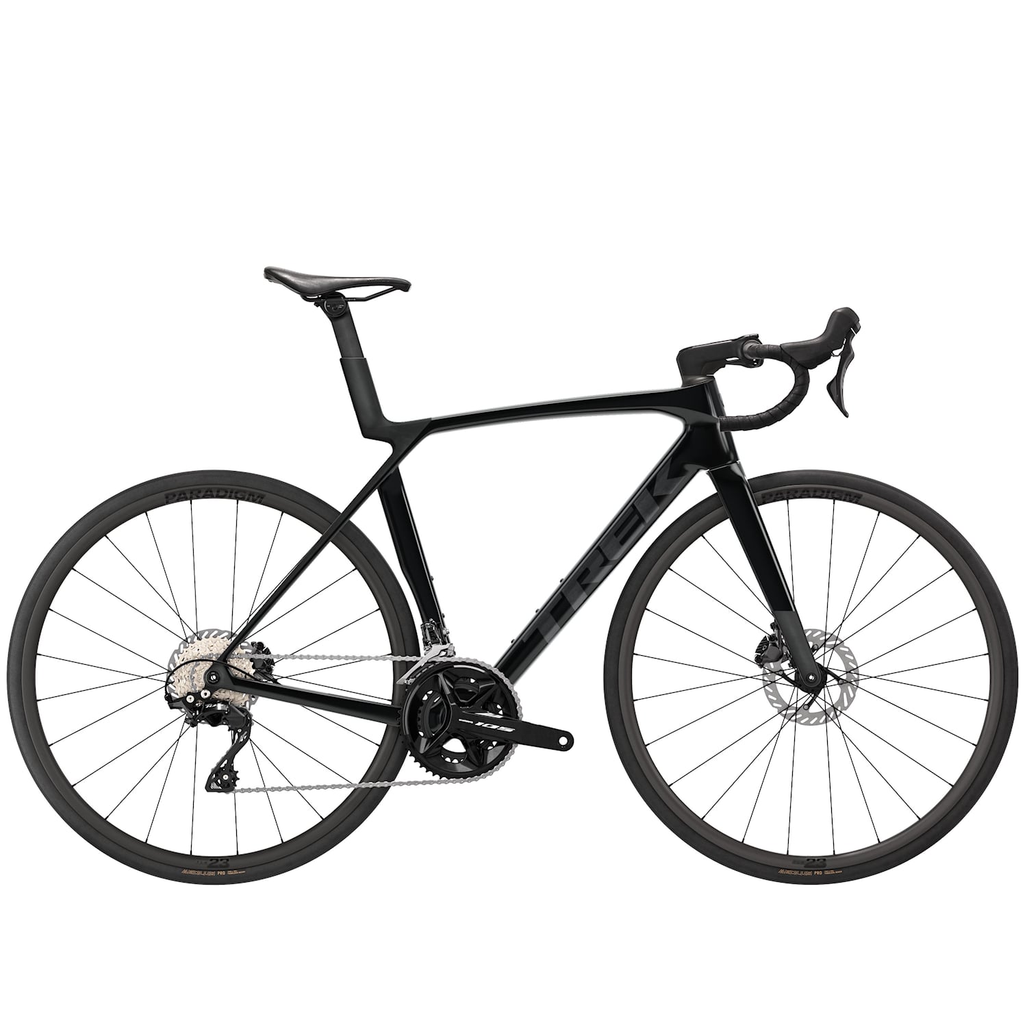 Trek Madone SL 5 Gen 8 L Svart Cykel - Racer CykelCykel Racer Cykel