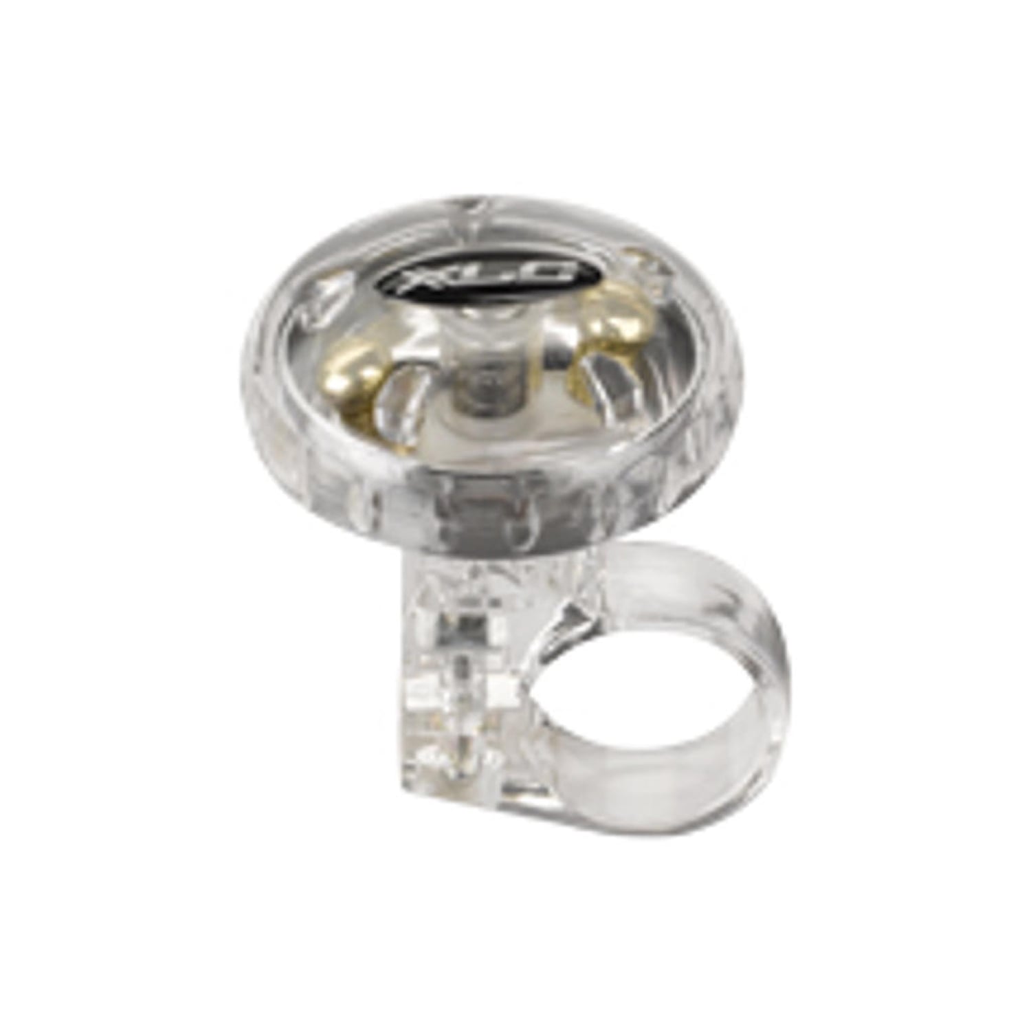 XLC Ringklocka DD-M12 Silver transparent Cykeltillbehör - RingklockorCykeltillbehör Ringklockor