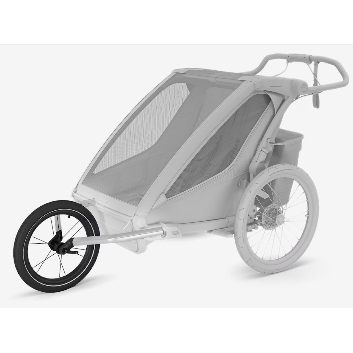 Thule Jogging/Terräng Kit Chariot 2 Double Svart Cykeltillbehör - Cykelvagnar - Tillbehör & Reservdelar CykelvagnarCykeltillbehör Cykelvagnar