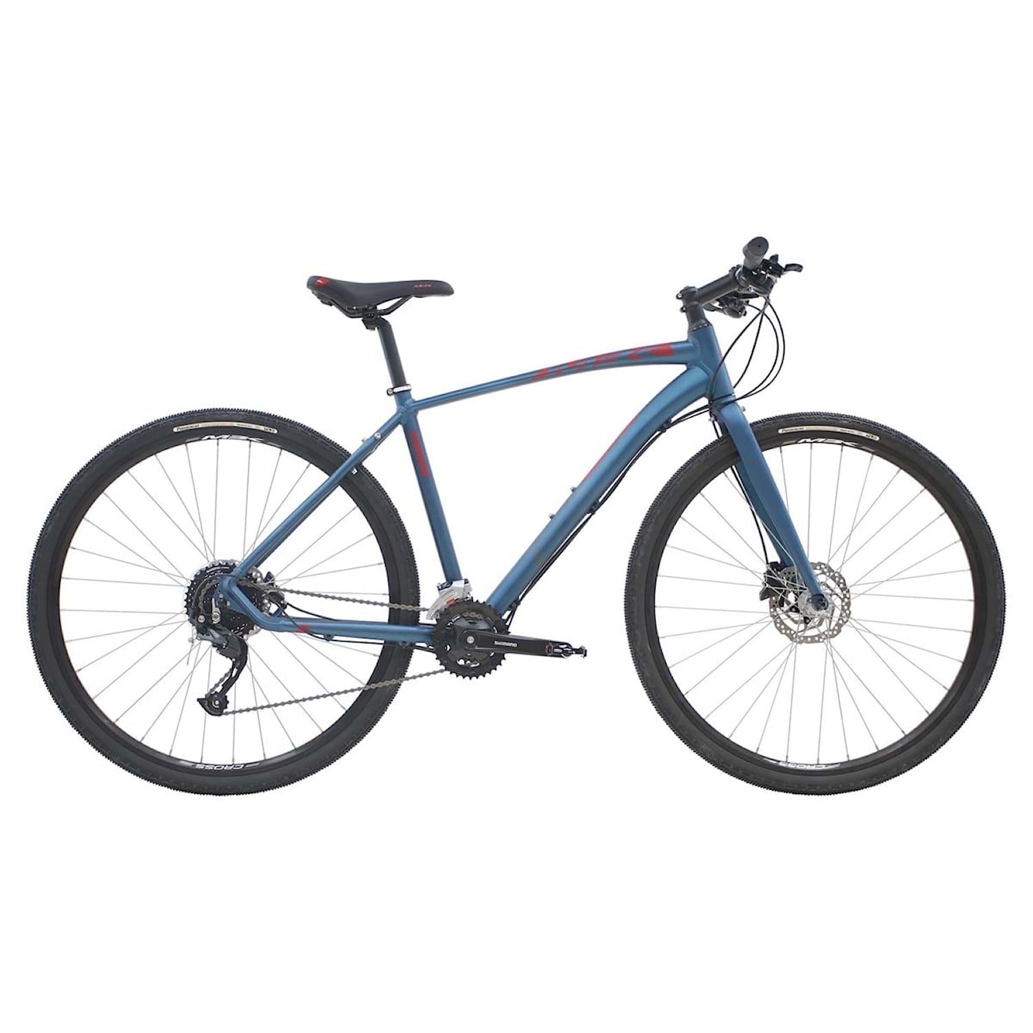 MBK Airborn Cross Herr 18 17" Blå Cykel - Hybrid CykelCykel Hybrid Cykel
