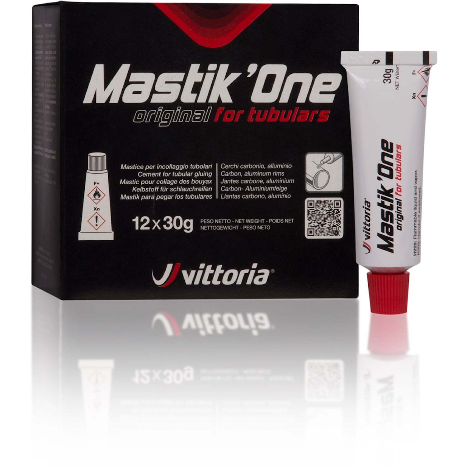Vittoria Lim Mastik One tub 12-pack Vit Cykeldelar - Däck & slangar - Reservdelar & Tillbehör Däck & SlangarCykeldelar Däck & slangar Reservdelar &