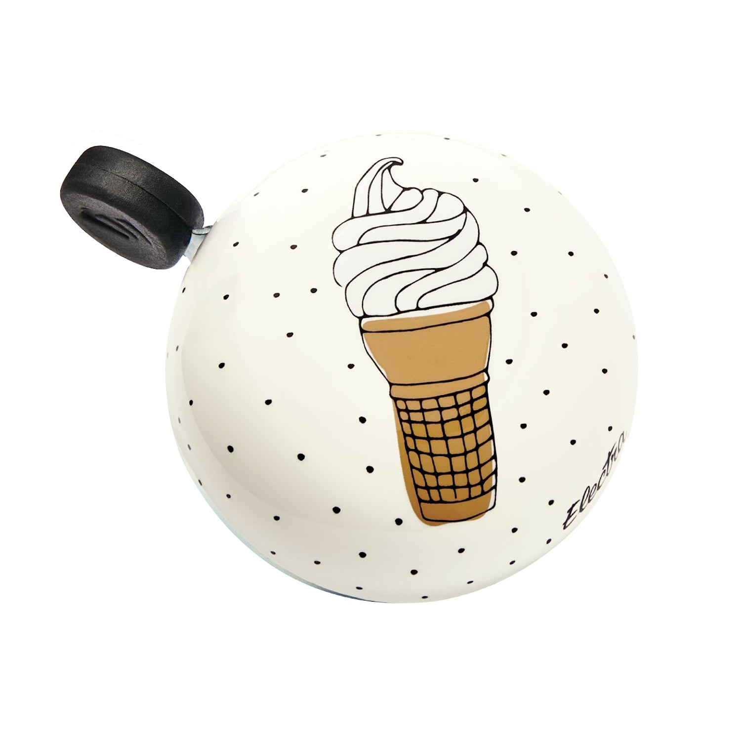 Electra Ringklocka Domed Ringer Ice Cream Vit Cykeltillbehör - RingklockorCykeltillbehör Ringklockor