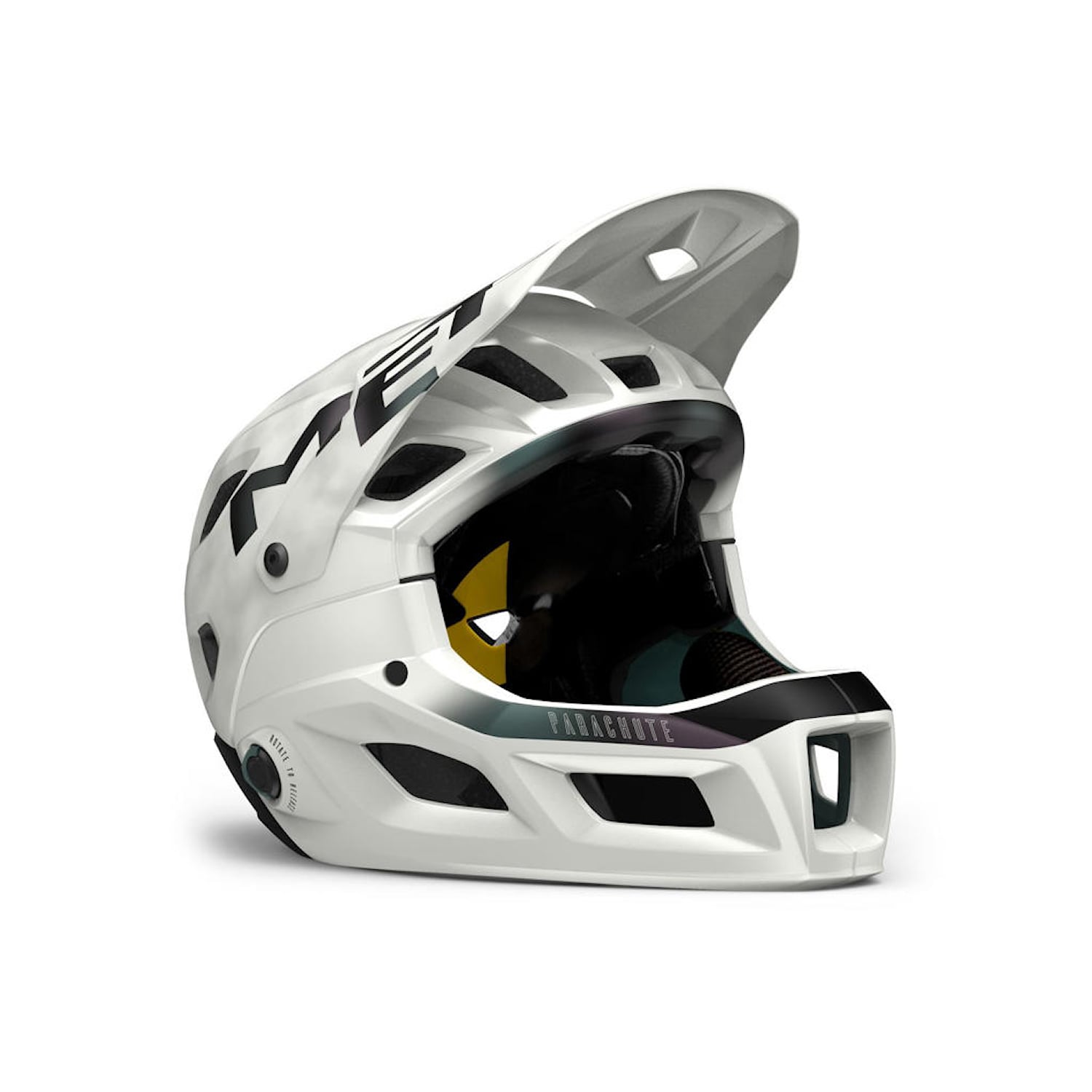 Met Hjälm Parachute MCR MIPS M (56-58 cm) Vit Cykeltillbehör - Hjälmar - MTBCykeltillbehör Hjälmar MTB