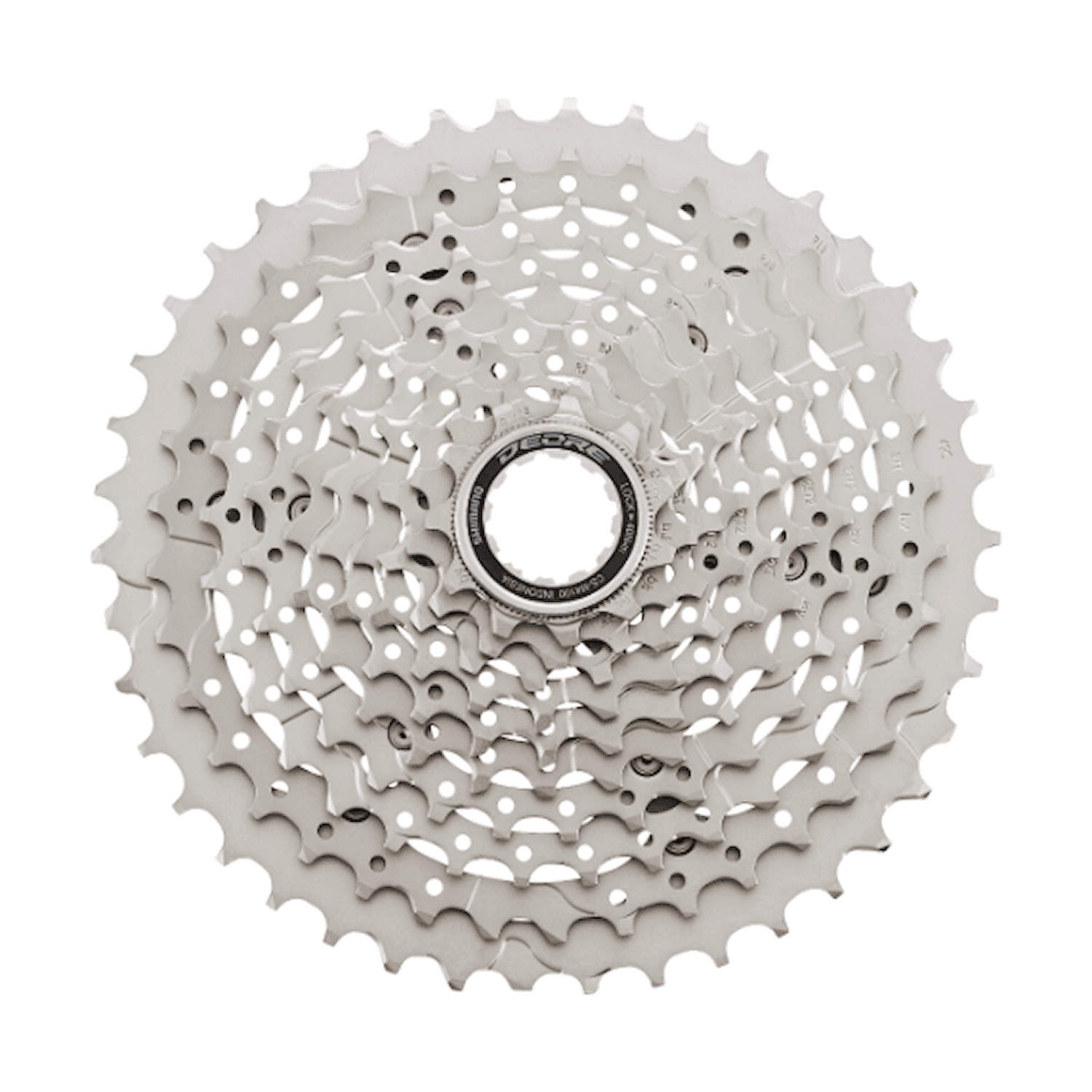 Shimano Kassett CS-M4100-10 Deore 10-vxl 11-42T Silver Cykeldelar - Kassetter & bakdrev - KassetterCykeldelar Kassetter & bakdrev Kassetter