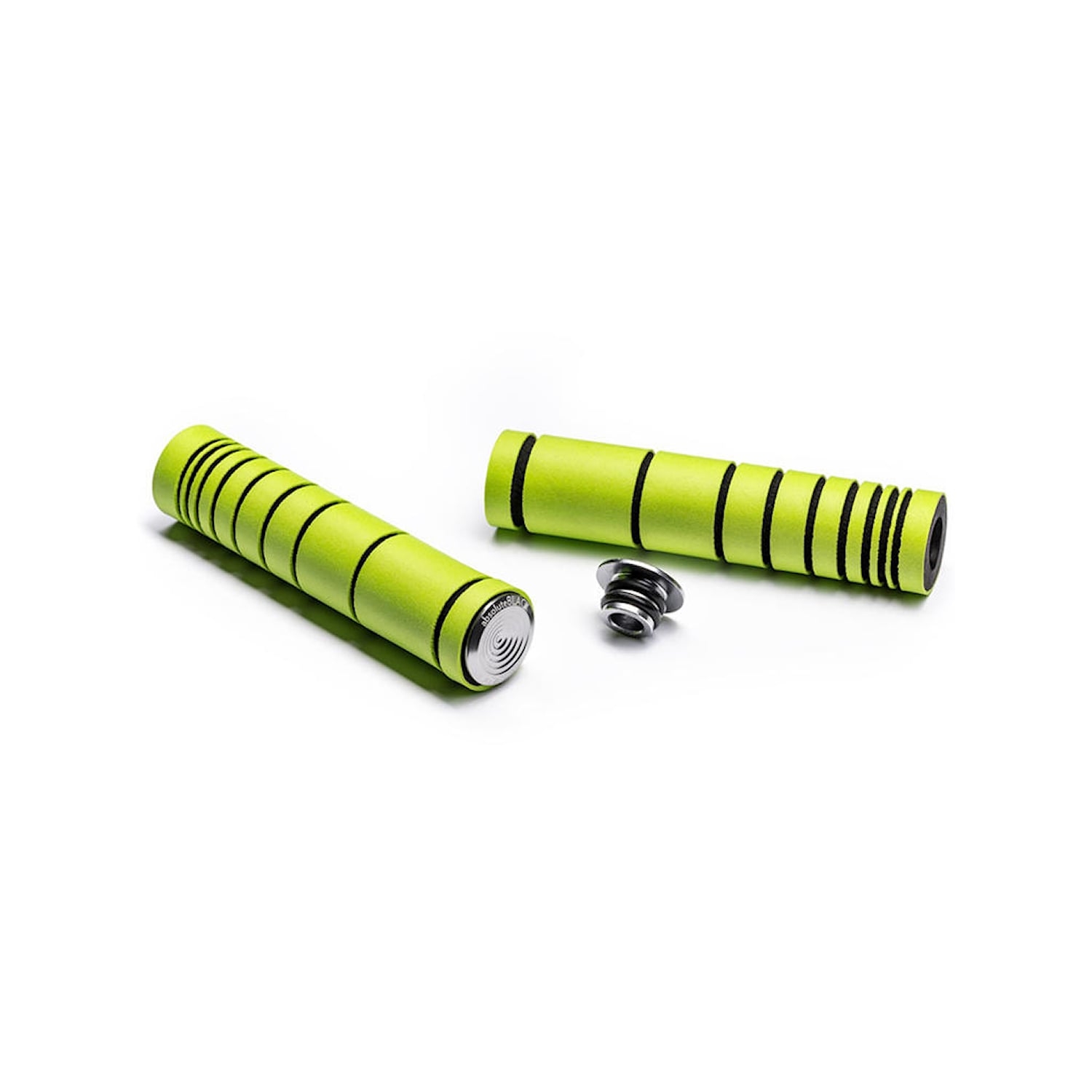 absoluteBLACK Handtag Dual density MTB Silicone Lime Green Grön Cykeldelar - Handtag & Styrlindor - HandtagCykeldelar Handtag & Styrlindor Handtag