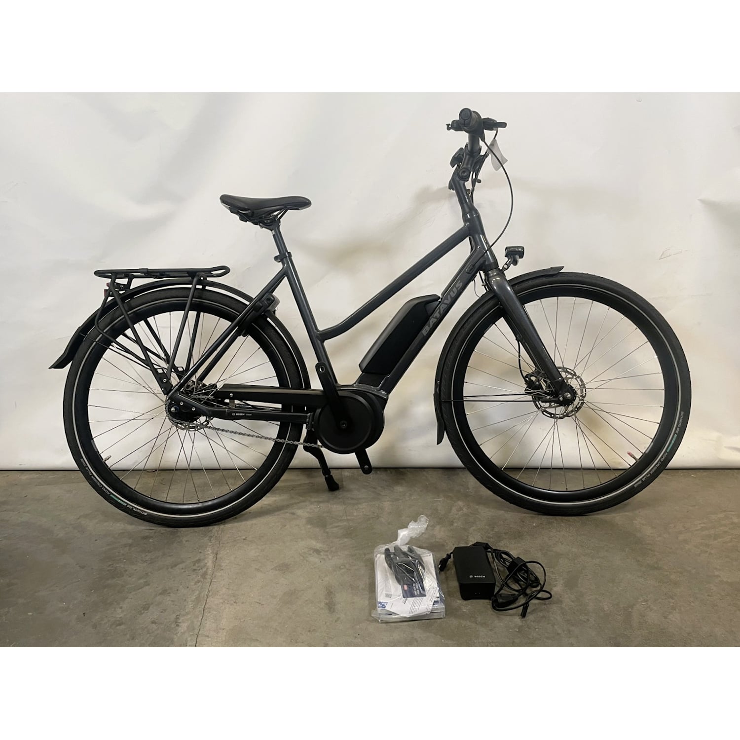 Batavus Razer E-Go Ltd Dam Grå 53 cm Recycle - Elcykel-Recycle - Hybrid Elcykel-RecycleRecycle Elcykel Recycle Hybrid Elcykel Recycle