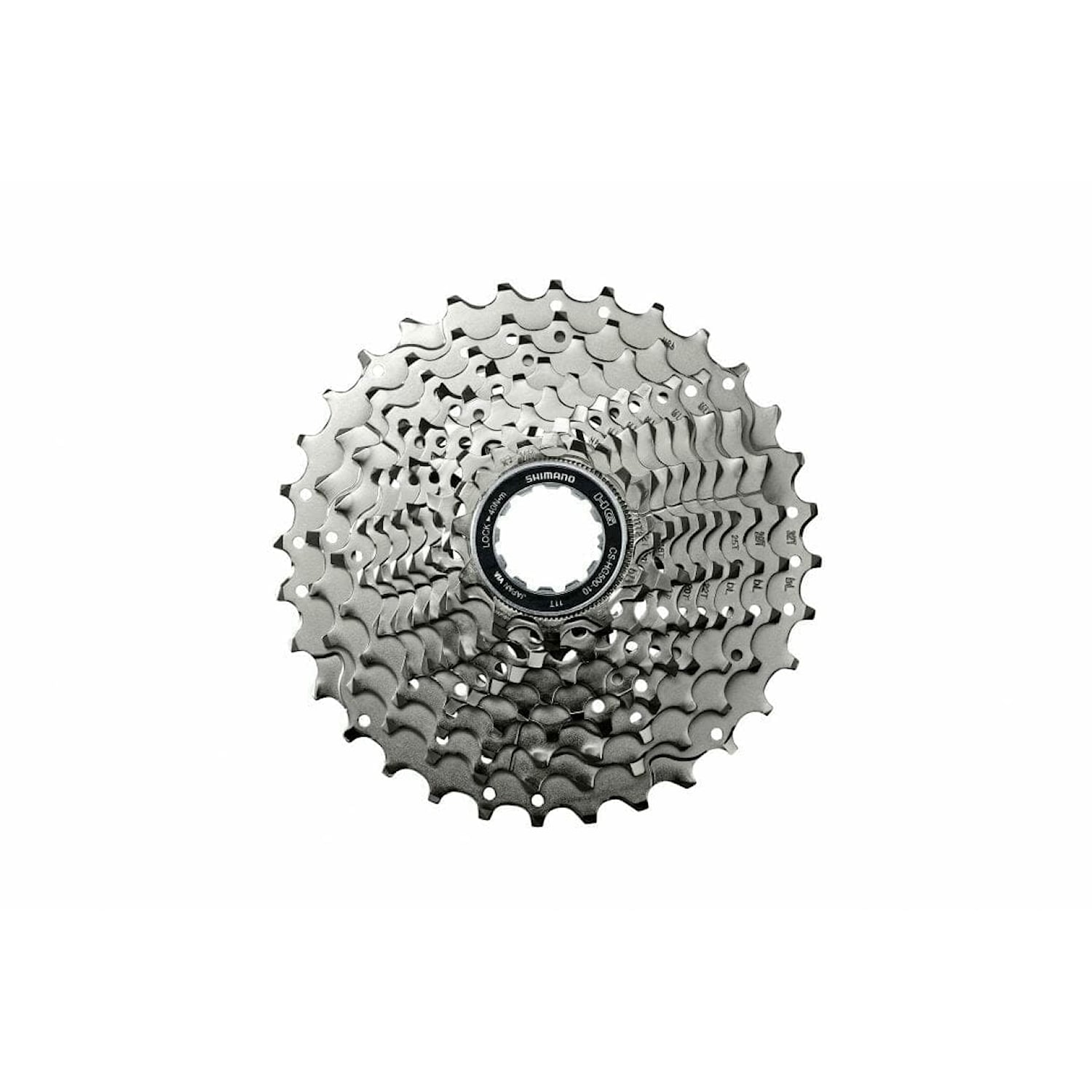 Shimano Kassett CS-HG500-10 Tiagra 10-vxl 11-25T Silver Cykeldelar - Kassetter & bakdrev - KassetterCykeldelar Kassetter & bakdrev Kassetter